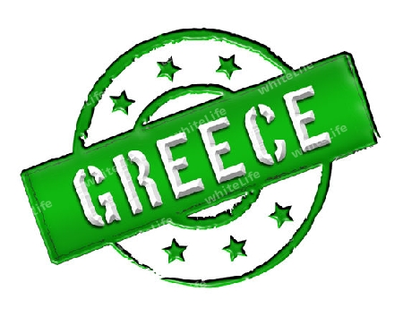 Sign and stamp named GREECE for your presentation, for websites and many more.