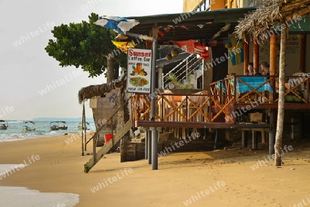 Restaurant am Strand im S?den von Sri Lanka