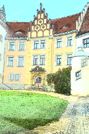 Schloss in Sachsen