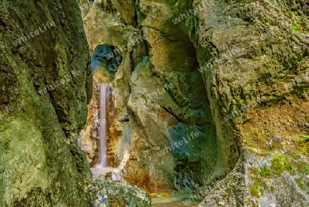 Heckenbach Wasserfall am Walchensee
