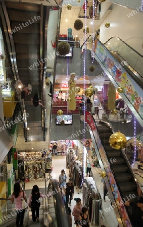 Das Shopping Center Central World Plaza beim Siam Square im Zentrum von Bangkok der Hauptstadt von Thailand in Suedostasien.