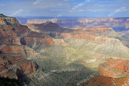 Sonnenuntergang Grand Canyon North Rim, Nordrand, Cape Royal, Arizona, USA