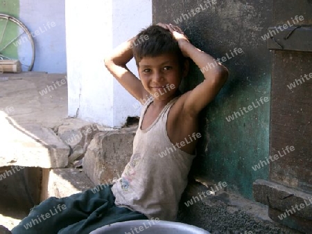 Junge in Pushkar