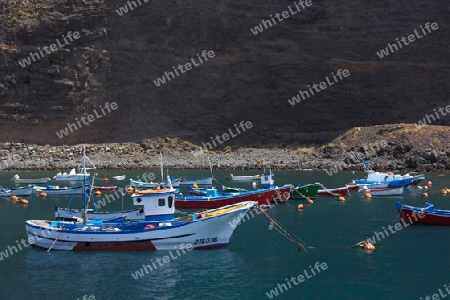 Fischerhafen auf La Gomera