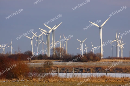 Windkraftanlage in Ostfriesland