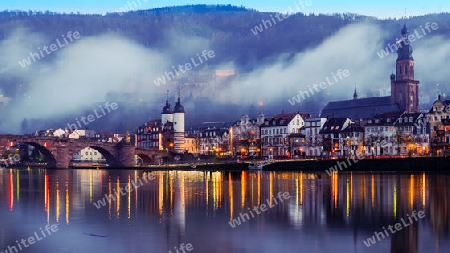 Heidelberg. Coloured Fog.