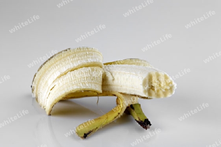 angebissene Banane