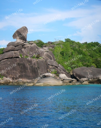 Insel aus Fels in Thailand