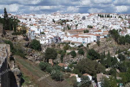 Blick auf Ronda, Andalusien
