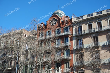 Historische Architektur in Barcelona