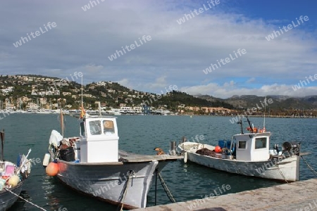 Mallorca, Fischerboote in Port Andratx