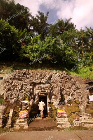 Asien, Suedost, Indonesien, Bali, Insel, Ubud, Tempel, Goa Gajah Tempel,  (Urs Flueeler) 