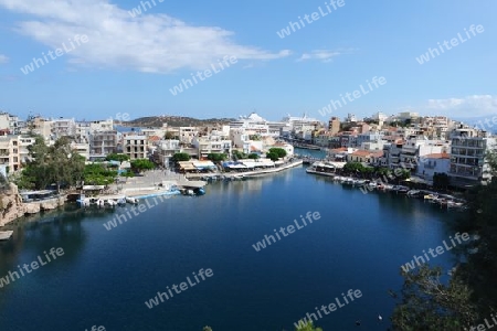Agios Nikolaos mit Voulismeni See, Kreta
