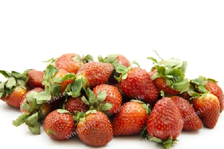 Rote Erdbeeren