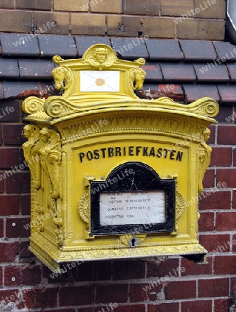 Antiker Postbriefkasten
