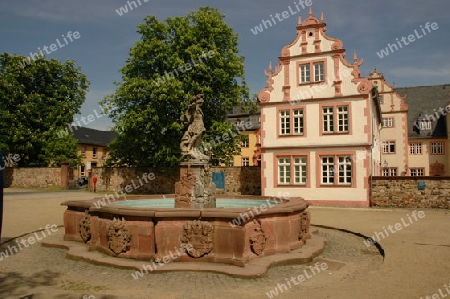 Brunnen in der Burg in Friedberg