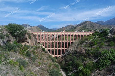 El Aguila aqueduct, Andalusien