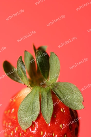 half strawberry