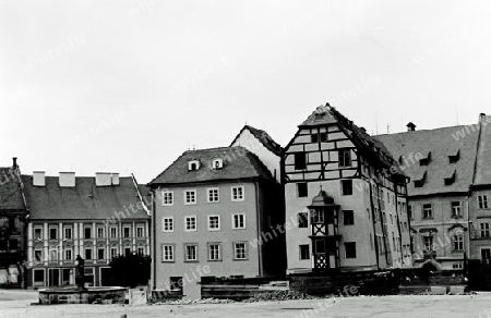  Marktplatz in Cheb (Eger) 1964