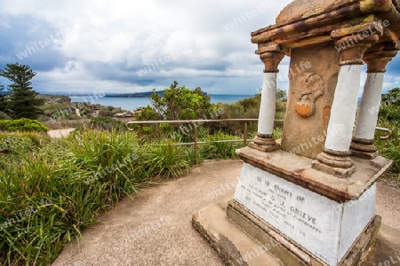 Memorial to Lt G J Grieve near Watson's Bay, Sydney