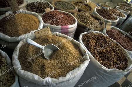 Afrika, Tunesien, Monastir
Auf dem Markt oder Souq in der Altadt der Kuestenstadt Monastir in Central Tunesien. (URS FLUEELER)






