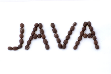 Java Sign ob White