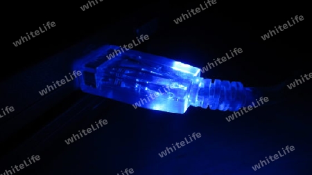 blue USB