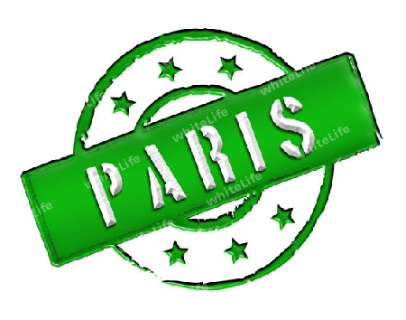 Sign and stamp for your presentation, for websites and many more named PARIS