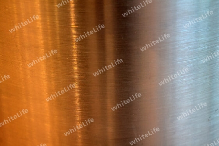Detailed close up view on metal and steel surfaces