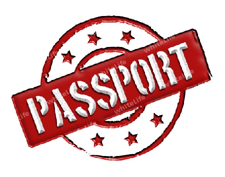 Sign and stamp named "PASSPORT" for your presentation