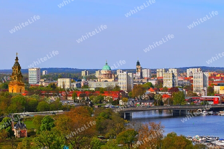 Potsdams Drei- Kirchen- Blick über die Havel