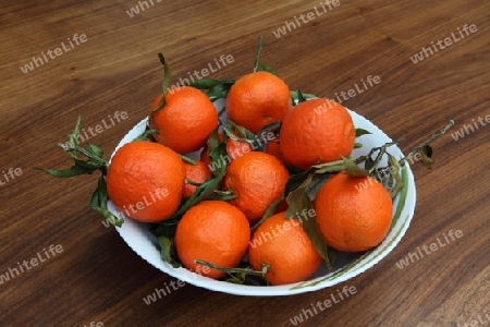 Schale Mandarinen
