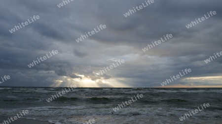 Sturm an der Ostsee