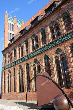 Altes Rathaus in Stettin, Geschichte und Kunst
