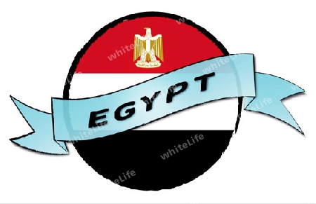 EGYPT - your country shown as illustrated banner for your presentation or as button...
