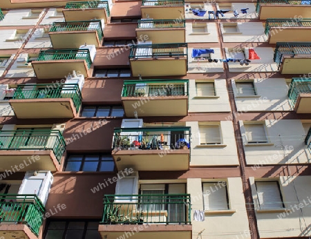 Fensterfront in Spanien