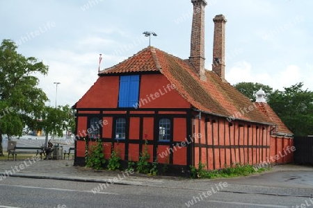Altes Fachwerkhaus auf Bornholm