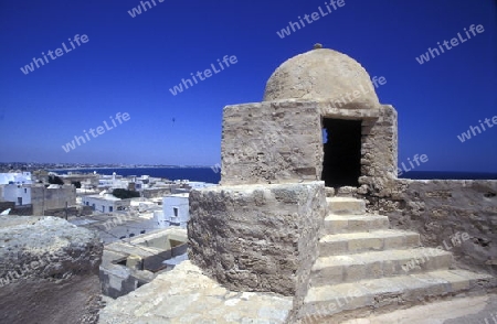 Afrika, Tunesien, Mahdia
Auf der Burg Borj el Kebir in der Kuestenstadt Mahdia in Central Tunesien. (URS FLUEELER)









