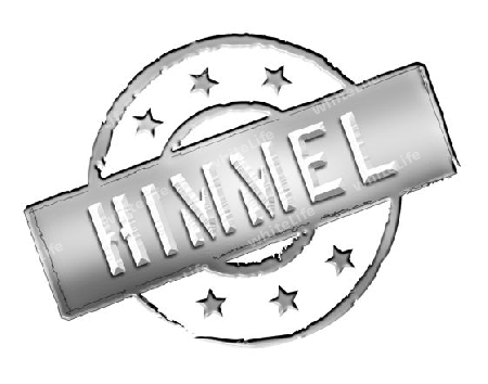 Sign, symbol, stamp or icon for your presentation, for websites and many more named HIMMEL