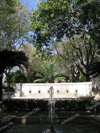 Palma de Mallorca, Wasserbrunnen am K?nigspalast