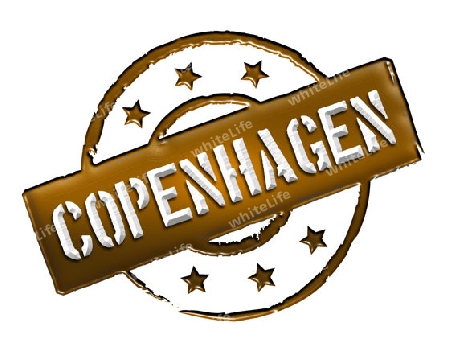 Sign and stamp for your presentation, for websites and many more named Copenhagen