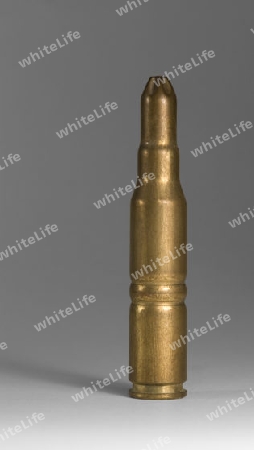 upright munitions in grey back, with clipping path