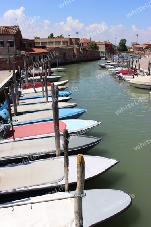 Bootsparkplatz auf Murano