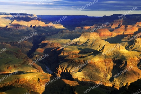 Sonnenaufgang Lipan Point, Colorado River, Grand Canyon South Rim, Sued Rand, Arizona, Suedwesten, USA