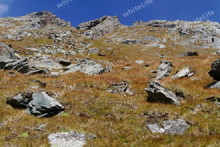 Hochgebirgslandschaft in der Grossglocknergruppe, Nationalpark Hohe Tauern, Austria
