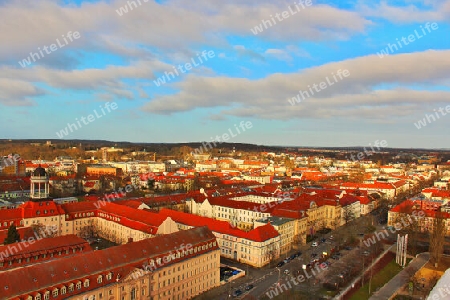 Potsdam von der Garnisonkirche aus gesehen