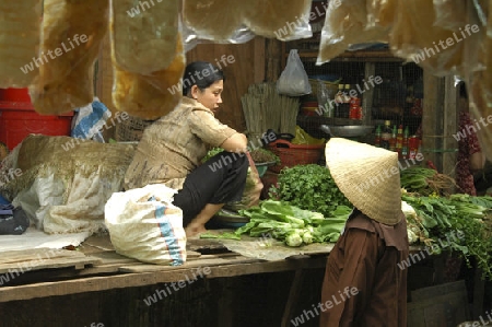 Marktszene in Ho Chi Minh Stadt
